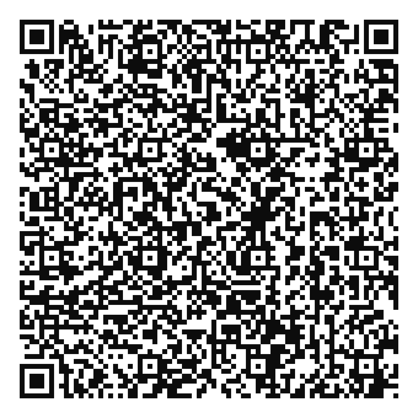 QR code to save Project Clinic contact
